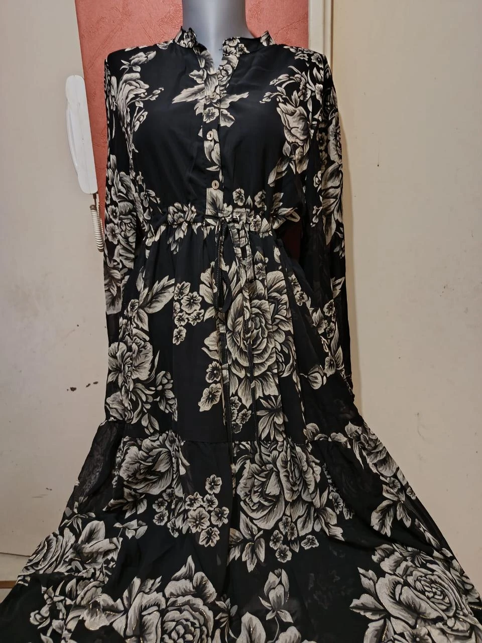 Bohemian chic floral maxi dress size S/M – photo 4